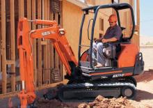 Mini-graafmachines Kubota KX71-3S