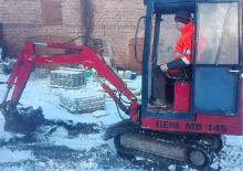 Mini-graafmachines Gehlmax MB 145