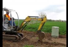 Mini-graafmachines Mustang ME1503
