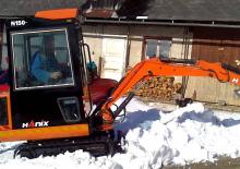 Mini-graafmachines Hanix N 150-2