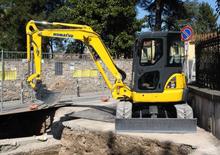 Mini-graafmachines Komatsu PC45-1