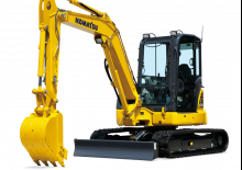Mini-graafmachines Komatsu PC55MR-5M