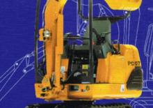Mini-graafmachines Komatsu PC07-2