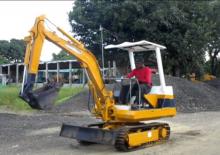 Mini-graafmachines Komatsu PC10-5