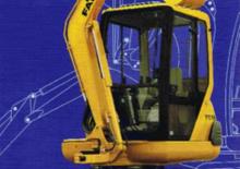Mini-graafmachines Komatsu PC10-7