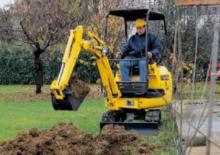 Mini-graafmachines Komatsu PC12R-8