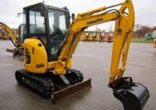 Mini-graafmachines Komatsu PC20