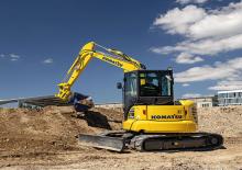 Mini-graafmachines Komatsu PC58MR-5E0