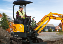 Mini-graafmachines Hyundai R17Z-9A