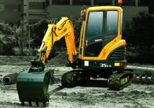 Mini-graafmachines Hyundai R35Z-9