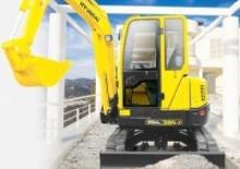 Mini-graafmachines Hyundai R 36-7