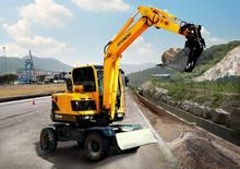 Mini-graafmachines Hyundai R 55 W-9