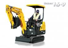Mini-graafmachines Hyundai R16-9