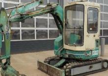 Mini-graafmachines Hanix S&B 300