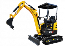 Mini-graafmachines Shantui SE17SR
