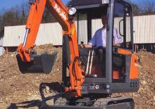Mini-graafmachines Pel-Job Sirius