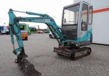 Mini-graafmachines Kobelco SK 015