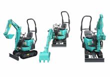 Mini-graafmachines Kobelco SK 08