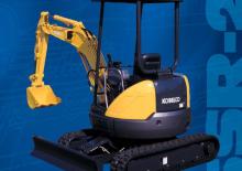 Mini-graafmachines Kobelco SK 25 SR 2