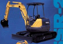 Mini-graafmachines Kobelco SK 45 SR 2