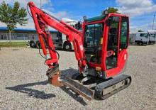 Electrische rups graafmachines Yanmar SV17e