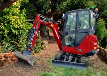 Mini-graafmachines Yanmar SV19VT