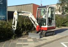 Mini-graafmachines Takeuchi TB 014 S