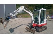 Mini-graafmachines Takeuchi TB 016 A