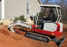 Mini-graafmachines Takeuchi TB 216 