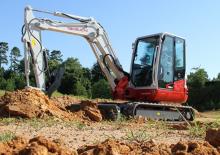 Mini-graafmachines Takeuchi TB 250-2