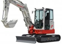 Mini-graafmachines Takeuchi TB 350 R