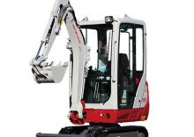 Mini-graafmachines Takeuchi TB 215 R