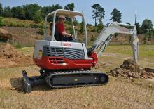 Mini-graafmachines Takeuchi TB 235