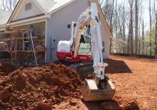 Mini-graafmachines Takeuchi TB 240