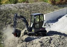 Mini-graafmachines Terex TC 37