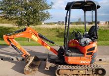 Mini-graafmachines Kubota U17-3A