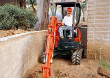 Mini-graafmachines Kubota U25-3S