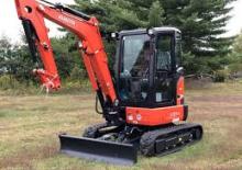 Mini-graafmachines Kubota U35