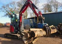Mini-graafmachines Yanmar ViO38-6 