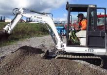 Mini-graafmachines Bobcat X 225