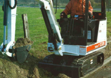 Mini-graafmachines Bobcat X 320