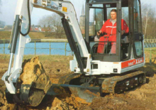 Mini-graafmachines Bobcat X 334