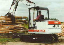 Mini-graafmachines Bobcat X 337