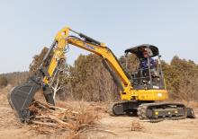 Mini-graafmachines XCMG XE35U Canopy