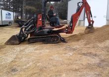 Mini-graafmachines Ditch Witch XT1600