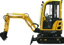 Mini-graafmachines Yuchai YC18SR