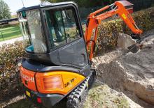 Mini-graafmachines Hitachi ZX 14-3