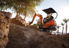 Mini-graafmachines Hitachi ZX 18-3