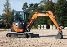 Mini-graafmachines Hitachi ZX 33 U 3
