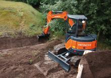 Mini-graafmachines Hitachi ZX 52 U 3